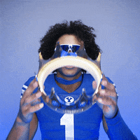 Byu Football Sport GIF by BYU Cougars