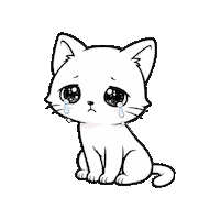 Game Over Crying Sticker