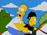 scared homer simpson GIF