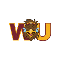 Goeagles Sticker by Winthrop University