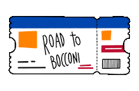 Travel Sticker by Bocconi University