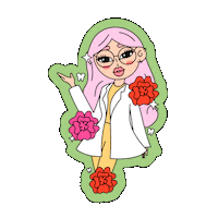 Flower Sticker