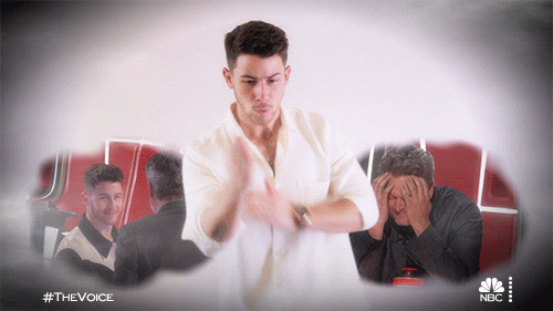 Nick Jonas Nbc GIF by The Voice