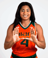 caneswbbseniorday GIF by Miami Hurricanes