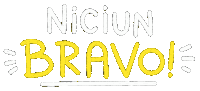 Niciun Bravo Sticker by Andreea Illustration