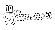 19summers white beard 19 beards Sticker