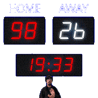 26 Away Sticker