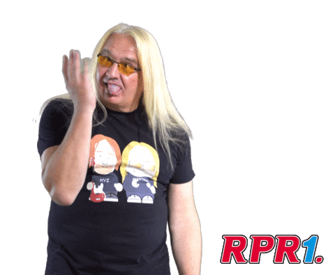 RPR1_Original giphyupload radio silly rocker Sticker