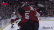 happy ice hockey GIF by NHL
