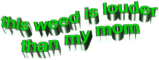 weed Sticker by AnimatedText