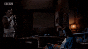 sing freddie mercury GIF by BBC