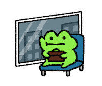 On The Way Home Drawing Sticker