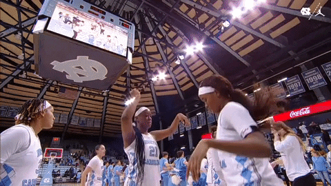 College Sports Dancing GIF by UNC Tar Heels