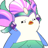 Pleading Oh No Sticker by Pudgy Penguins