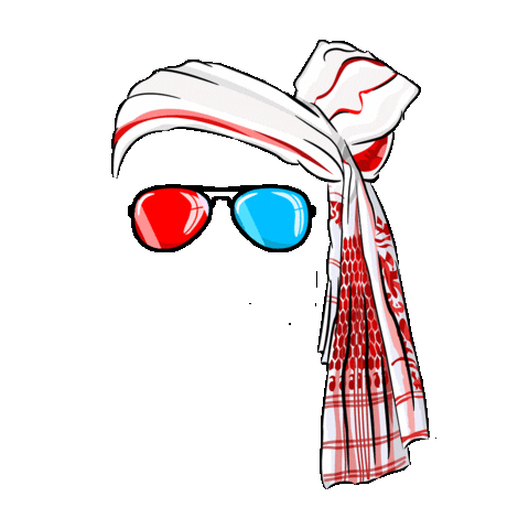 huezany giphyupload swag assam bihu Sticker