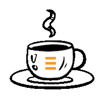 AlterSolutionsPT coffee coffee oclock lets coffee altersolutions Sticker