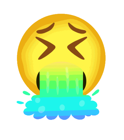 rainbow emoji Sticker