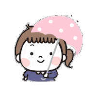 Rain 雨 Sticker