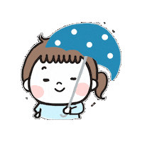 Rain 雨 Sticker