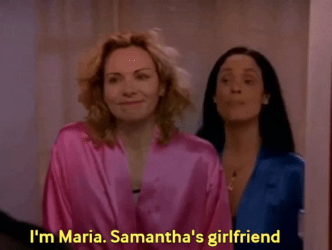 zorazanna giphygifmaker maria sex and the city satc GIF