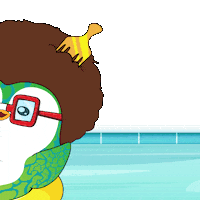 Summer Beach Sticker by Pudgy Penguins