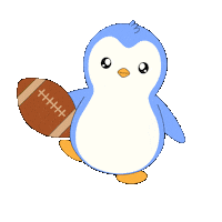 Super Bowl Win Sticker by Pudgy Penguins