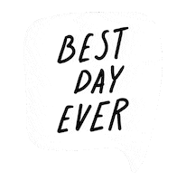 Good Day Text Sticker by Zinaida Kazantseva