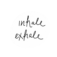 pageofwandsdesign yoga simple moment breathe Sticker