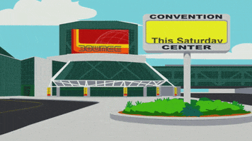 dance off convention center GIF by South Park 