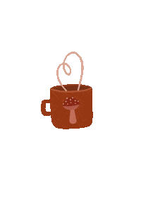 Coffee Winter Sticker