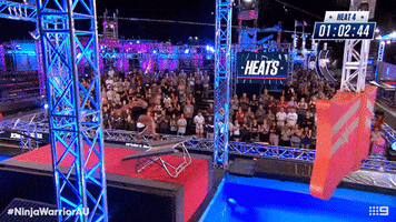 NinjaWarriorAU ninja channel 9 ninja warrior anw GIF