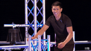 NinjaWarriorAU ninja channel9 ninja warrior anw GIF