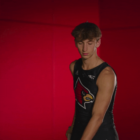 College Sports Sport GIF by Louisville Cardinals