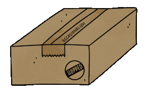 Box Moving Sticker