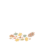 Autumn Leaves Sticker by Awesome Merchandise