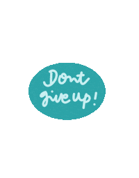 Dontgiveup Sticker