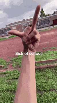 Enough Is Enough Middle Finger GIF