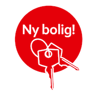 aktiveiendomsmegling aktiv eiendomsmegler hus visning Sticker