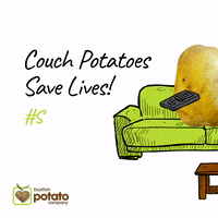 MarketingMttrs potato stayhome potatoes stathomesavelives GIF