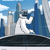 Crypto Waving GIF by Lofi The Yeti