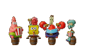 Spongebob Squarepants Popcorn Sticker by The SpongeBob Movie: Search for SquarePants