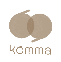 kommasg cafe social cafe kommasg Sticker