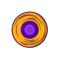 Disk Sticker by Feria de cali