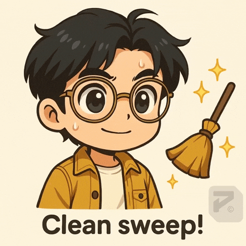 Clean Sweep Limpeza GIF by Persona