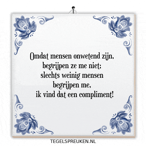 Humor Wijsheid GIF by Tegelspreuken.nl