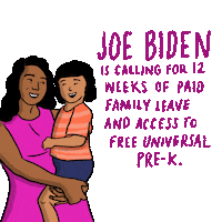 Vote Now Joe Biden Sticker by Creative Courage