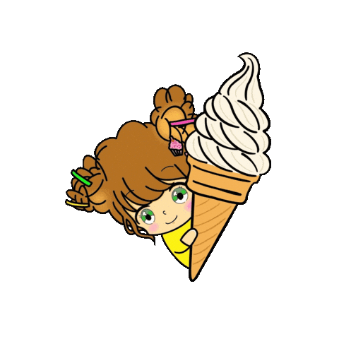 Icecream Love Sticker