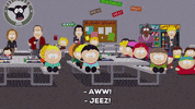 eric cartman running GIF by South Park 