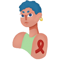 Sexual Health World Aids Day Sticker by Kennedy