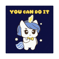 You Can Do It Sticker by Brave Unicorn